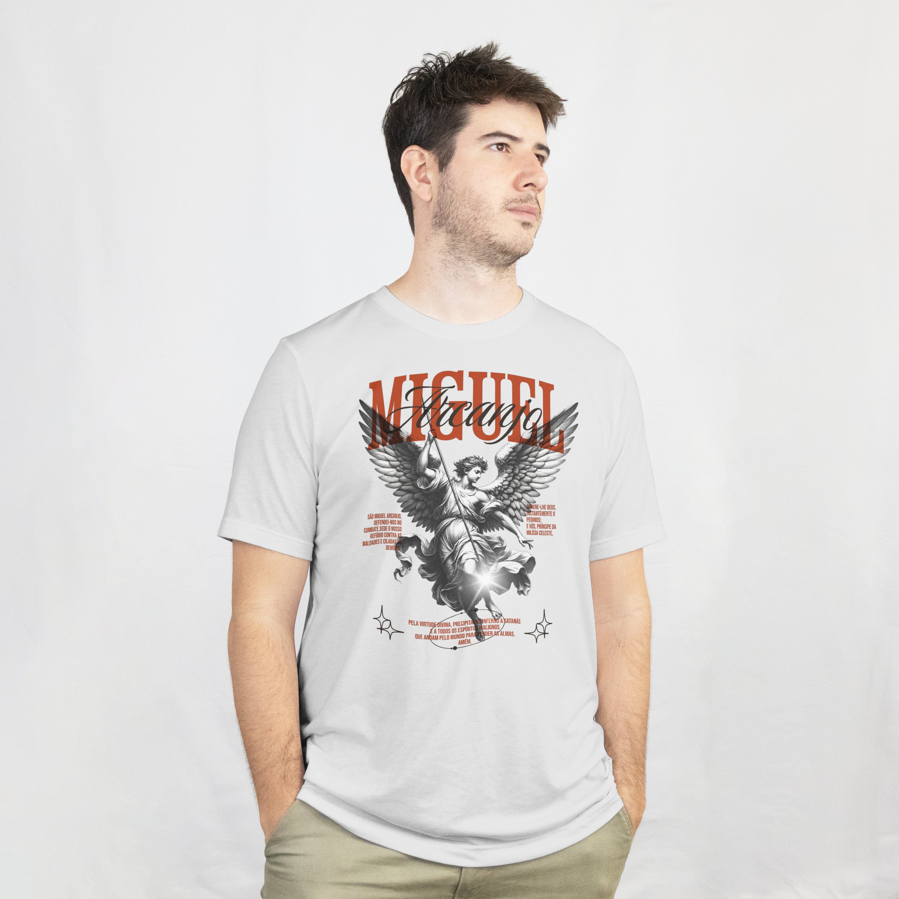 St. Michael the Archangel – Defender in Design T-Shirt