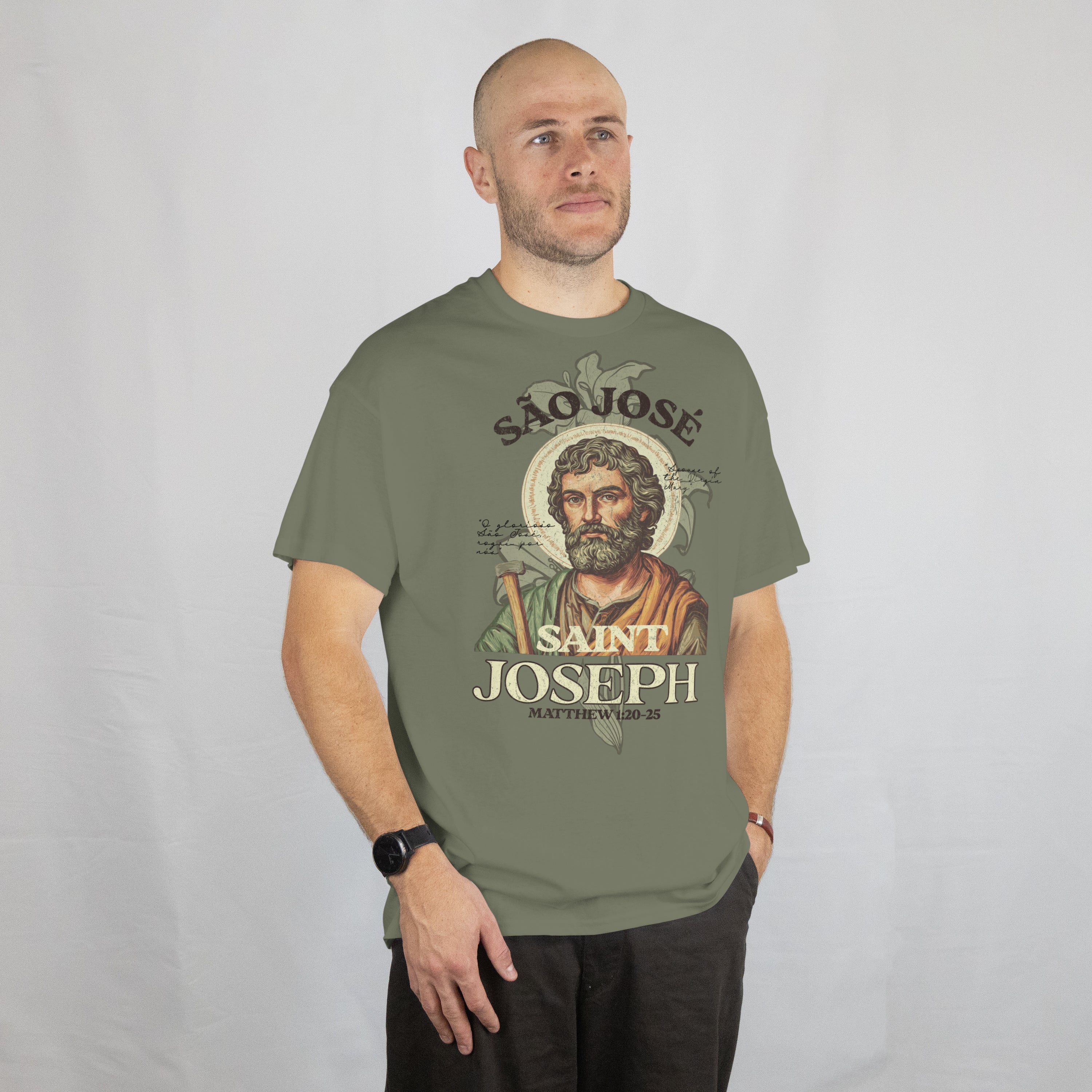 St. Joseph – Strength in Silence T-Shirt
