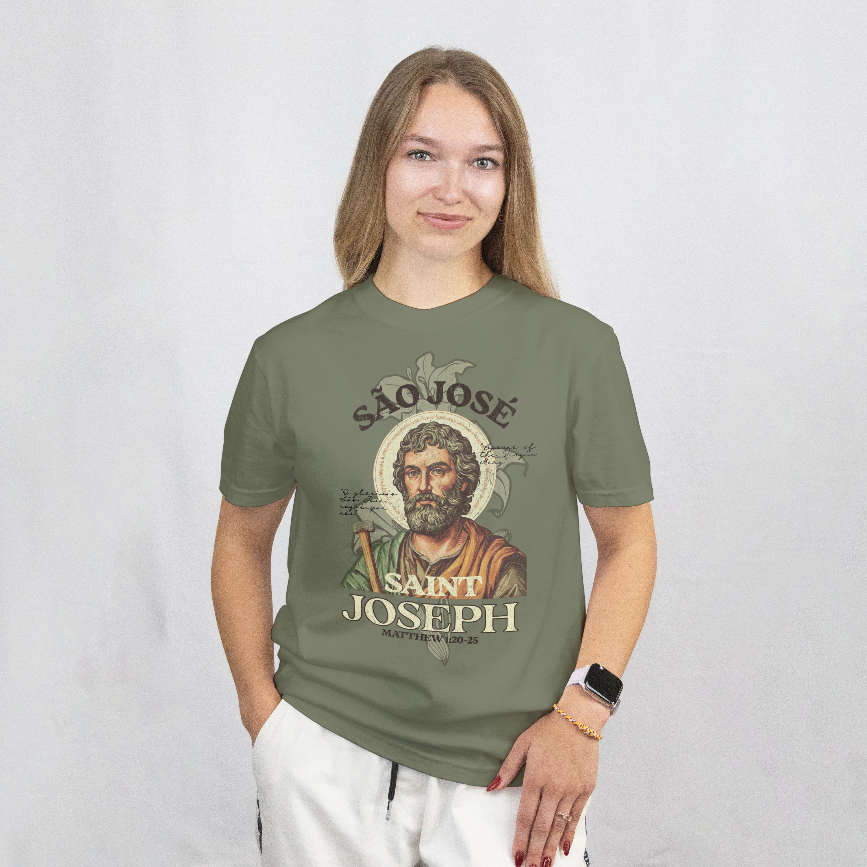 St. Joseph – Strength in Silence T-Shirt