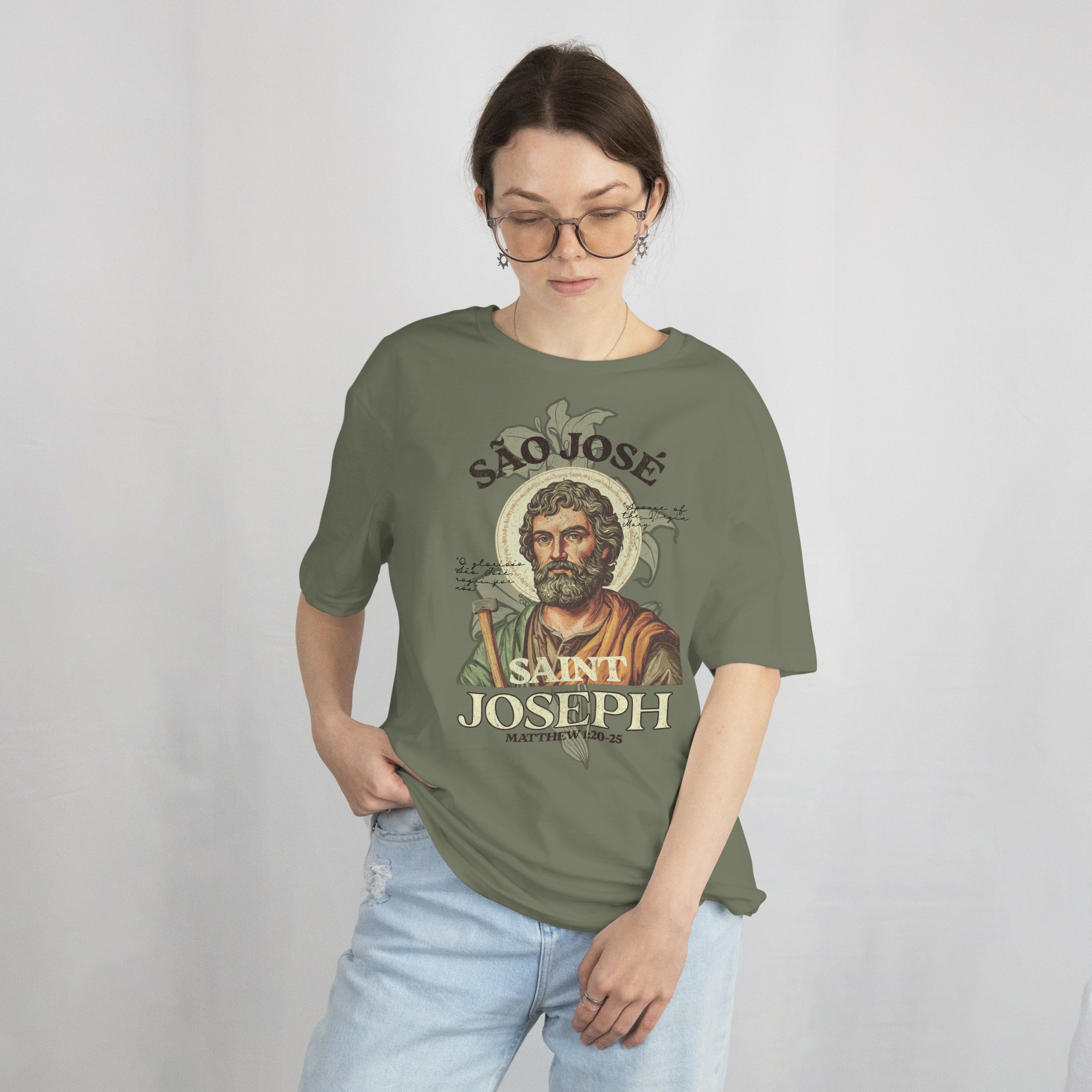 St. Joseph – Strength in Silence T-Shirt